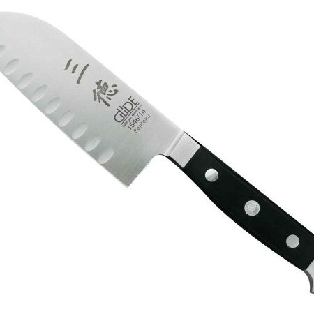 Guede Alpha Black Santoku Knife 14cm