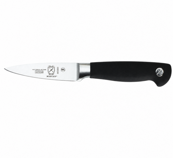 Mercer Culinary Genesis Acacia Magnetic Board and Knife Set 6pc