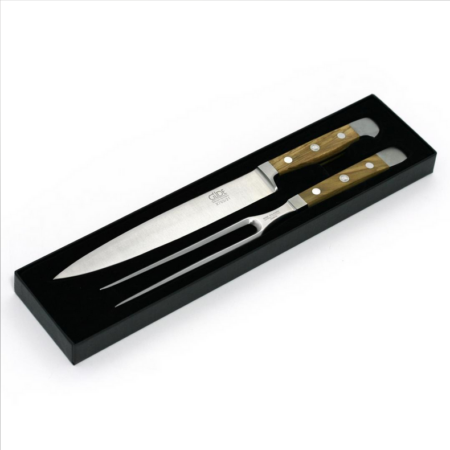 Guede Alpha Olive 2-piece Carving Set