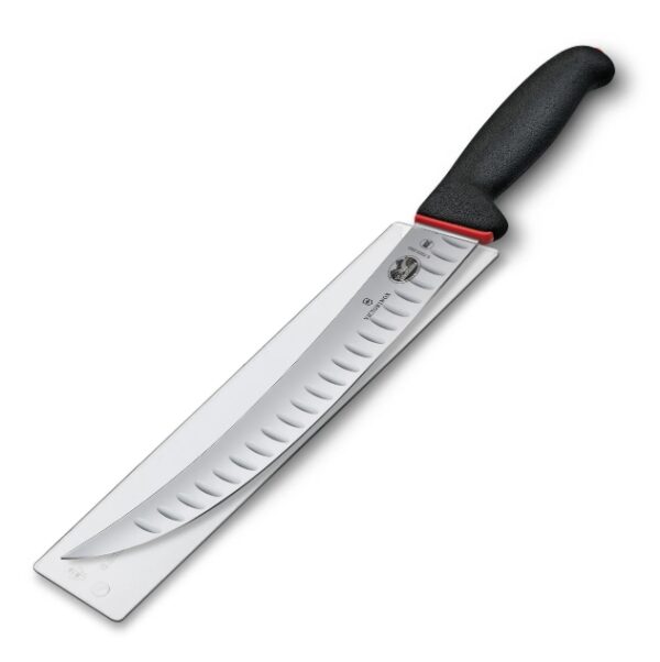 Victorinox Fibrox Dual Grip Fluted Edge Curved Butcher Knife – 25cm