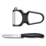 Victorinox Swiss Classic Paring + Peeler Set, 2pc – Black