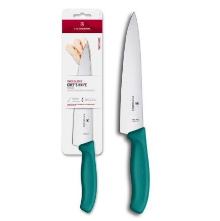 Victorinox Swiss Classic Chef’s Knife 19cm Blister – Kale Green