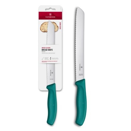 Victorinox Swiss Classic Bread Knife 21cm Blister – Kale Green