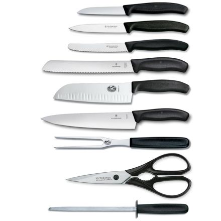 Victorinox Swiss Classic 9 Piece Knife Block Set