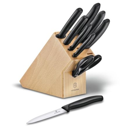 Victorinox Swiss Classic 9 Piece Knife Block Set